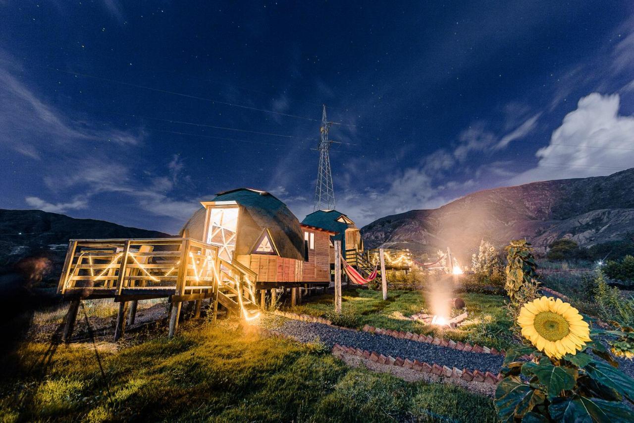 Los Nopales Glamping Sáchica Dış mekan fotoğraf