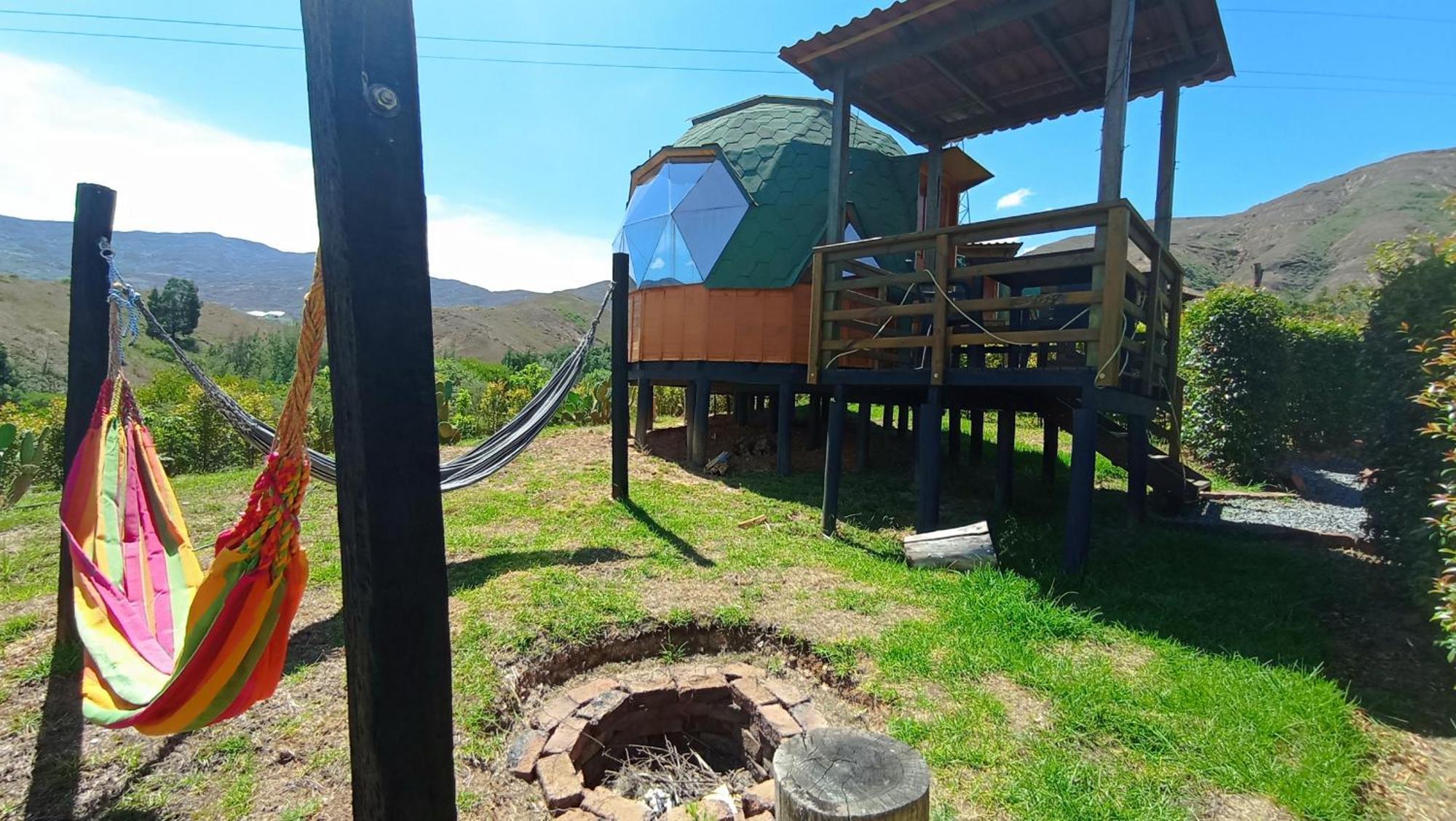 Los Nopales Glamping Sáchica Dış mekan fotoğraf