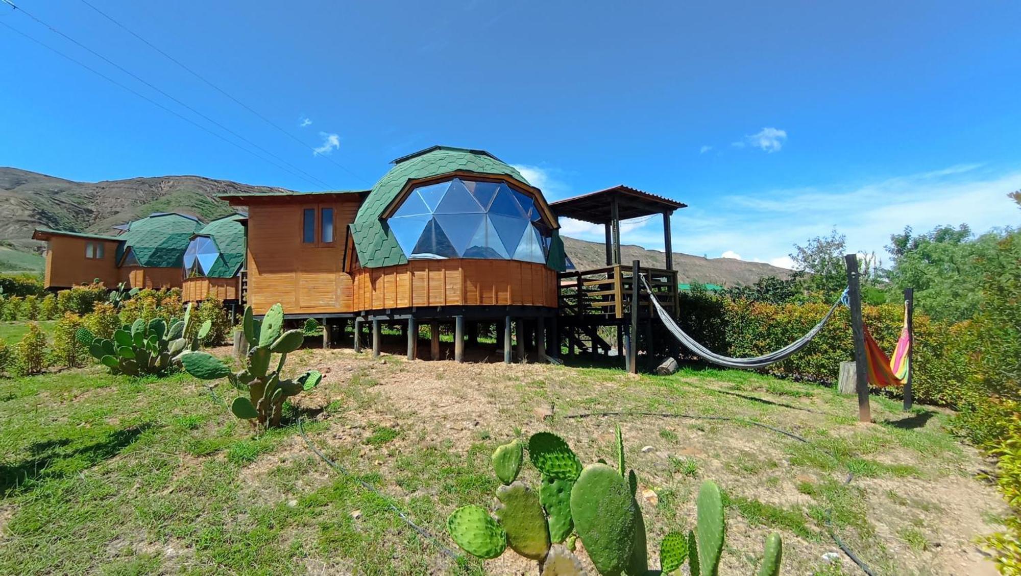 Los Nopales Glamping Sáchica Dış mekan fotoğraf