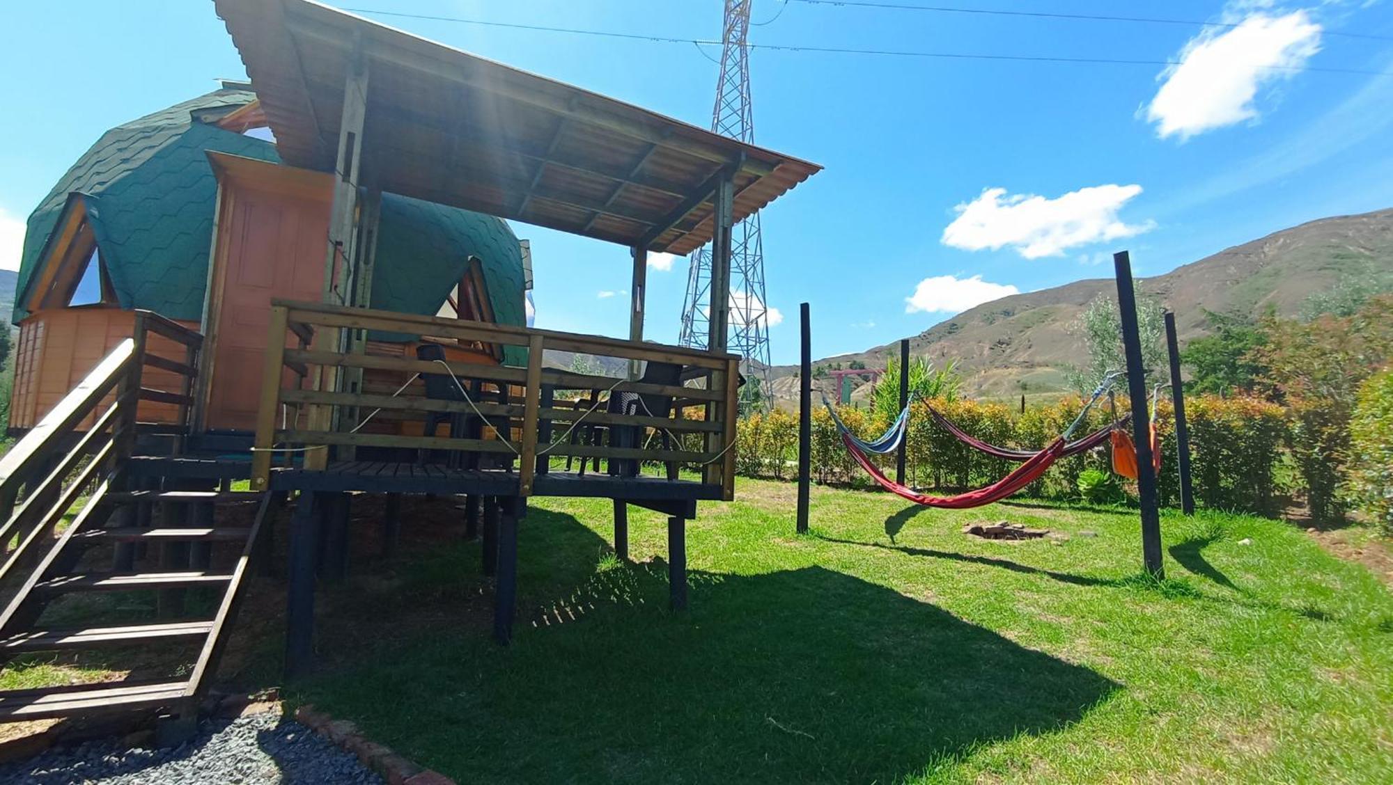 Los Nopales Glamping Sáchica Dış mekan fotoğraf