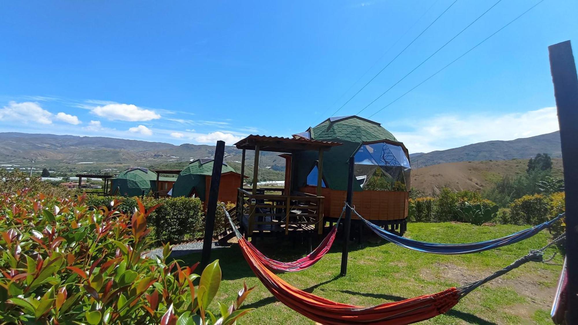 Los Nopales Glamping Sáchica Dış mekan fotoğraf