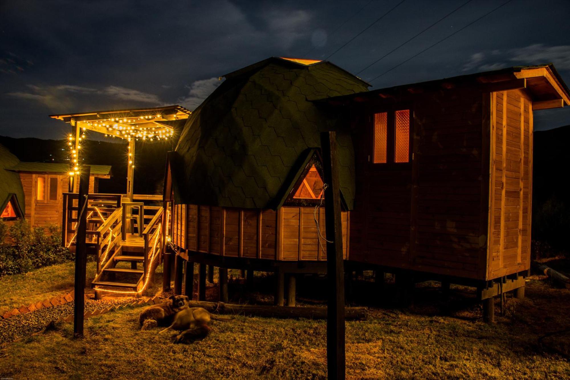 Los Nopales Glamping Sáchica Dış mekan fotoğraf